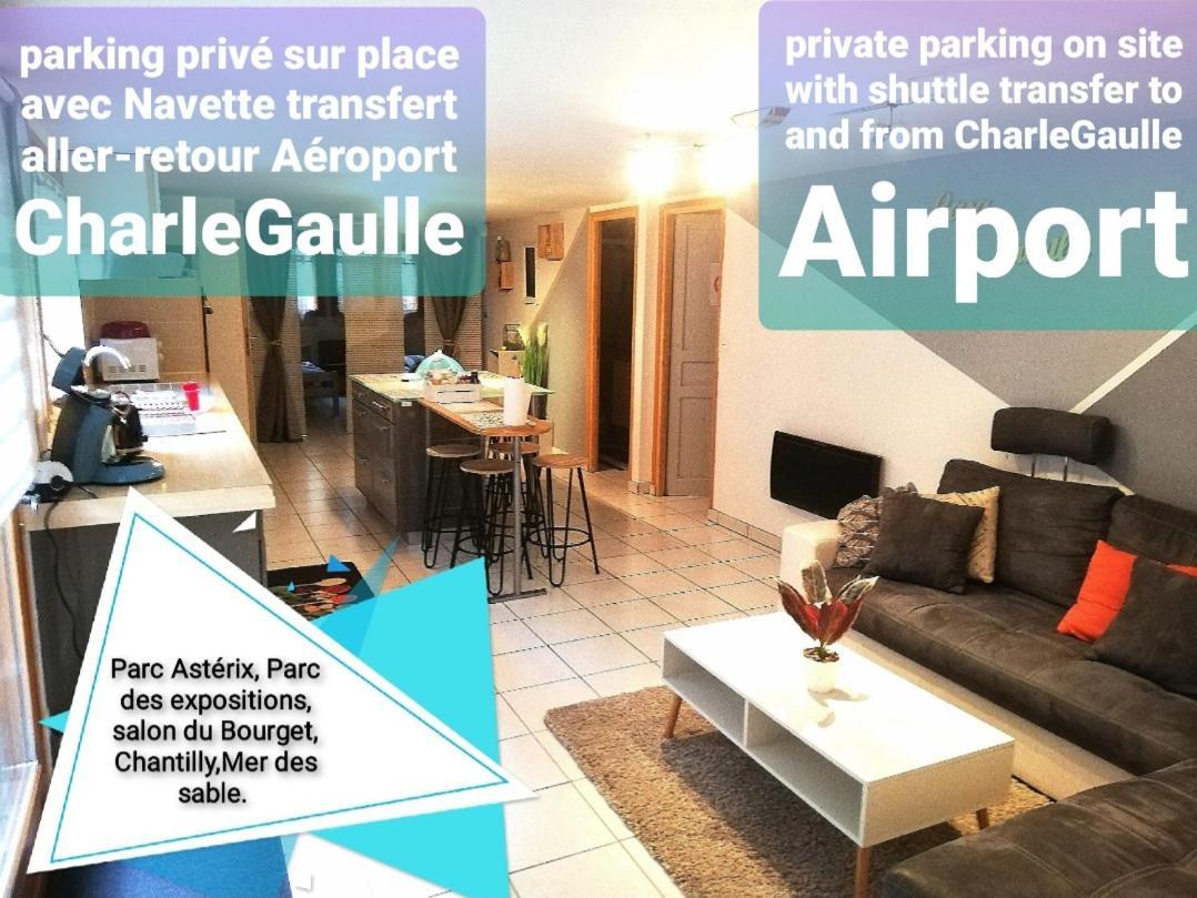 La Casa Family Apartment Marly-la-Ville ภายนอก รูปภาพ